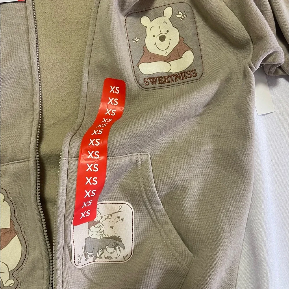 Disney Tan Winnie the Pooh and Eeyore Jacket - Picture 11 of 11